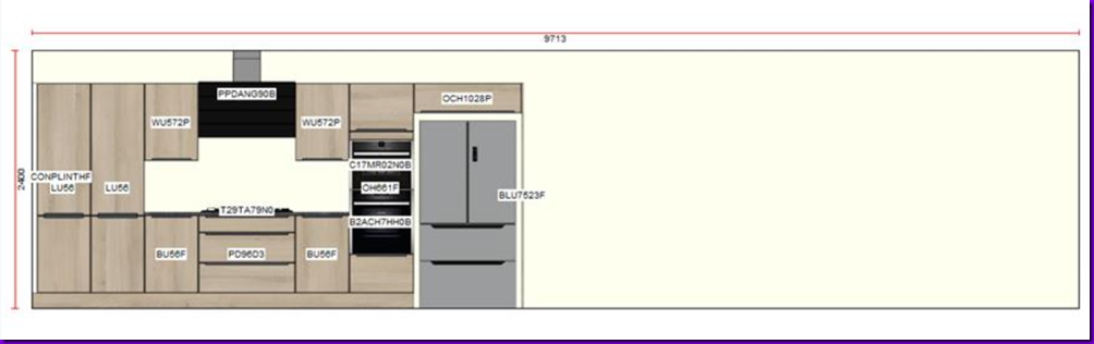 A Wall Elevation